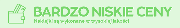 Naklejki s wykonane w wysokiej jakoci po przystpnych cenach